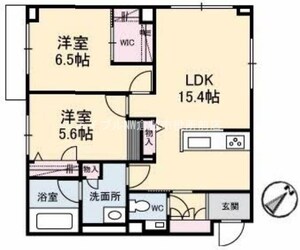 フィル（シャーメゾン・ホテルライク仕様）の物件間取画像